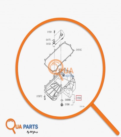 QC000459C-Motor Yağ Karteri QC000027 504371267 5801384509
