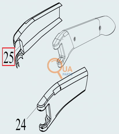 700.03X-Sağ-Sol Ayna Kol Kapağı (Dış) Uzun Tip