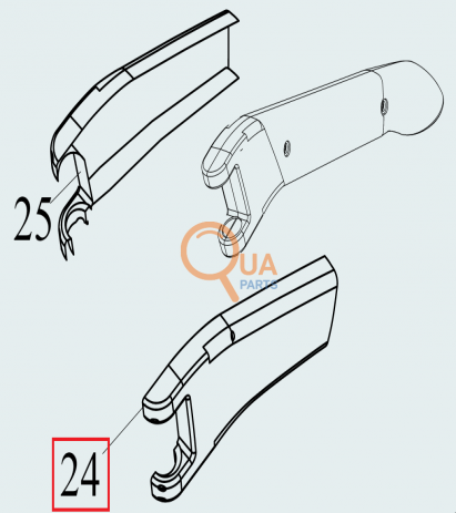 700.02X-Sağ-Sol Ayna Kol Kapağı (İç) Uzun Tip