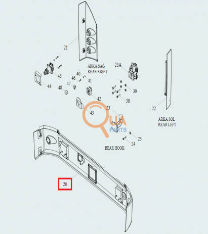 HD270106Y-Arka Tampon