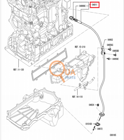 QC000640C-Motor Yağ Çubuğu