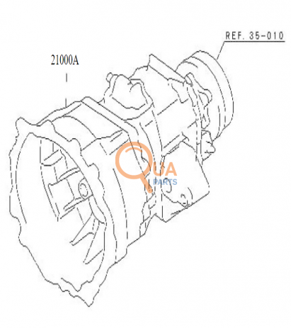 ME508003C-Manuel Şanzıman Komple (Aliminyum)