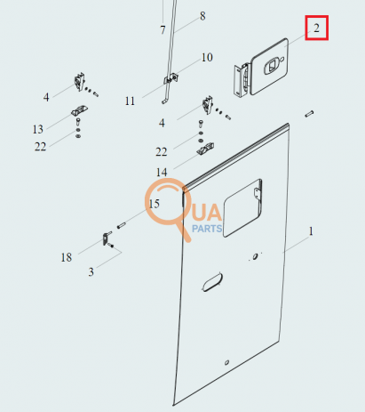 HD550147Y-Yakıt Depo Kapağı-Sol (Paslanmaz-Sac)