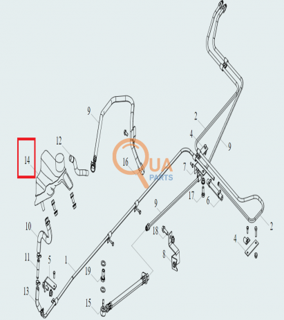 MK590330C-Direksiyon Hidrolik Yağ Deposu (Tankı)
