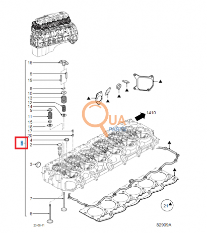 2190047C-Silindir Kapak