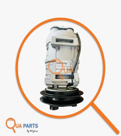 TM180321Y-Klima Kompresörü (12V) TM21 HX12V (145 mm.) (V Kayışlı-Çift kanallı kasnak) 4201.0245 42010245