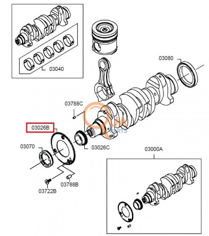 MK667186C-Krank Dişlisi