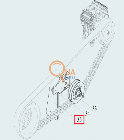 32721810999782-Pulley, Bracket