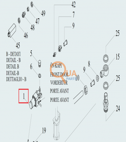 TM153213Y-Selenoid Valf, Kapı Hava