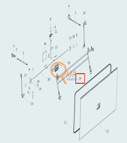 HD550487Y-Bagaj Kolu, Yan Bagaj (WC'li&WC'siz)
