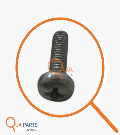 32632001049782-Round Bolt, Cross Rece (A M8X1,25X25) MF200104Y