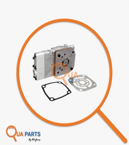 5411303619-Cylinder Head, Air Compressor (2 washers - with plate - Long type) 113250 A5411303619